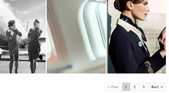 多图片展示，翻页，默认每次显示4个图片