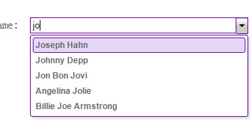 ComboBox 控件可以下拉选择也可以手动填写数据,带数据提示自动完成