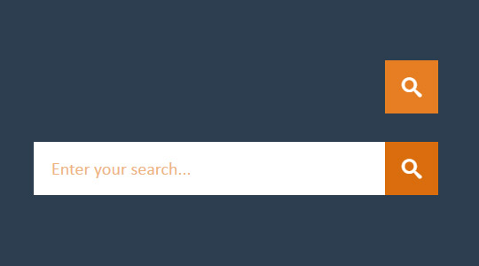 手机M端抽屉式搜索框，点击显示搜索框