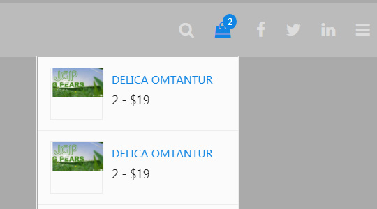 响应式多级菜单 侧边栏菜单 带下拉购物车